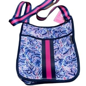 Simply Southern crossbody purse NEW neo bag leaf neoprene